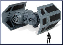 Tie Bomber (Starfighter Class) from Star Wars - Micro Galaxy Squadron - Series 4 manufactured by Jazwares [Loose]