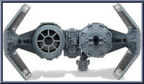 Tie Bomber (Starfighter Class) from Star Wars - Micro Galaxy Squadron - Series 4 manufactured by Jazwares [Loose]