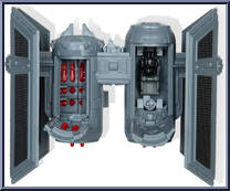 Tie Bomber (Starfighter Class) from Star Wars - Micro Galaxy Squadron - Series 4 manufactured by Jazwares [Loose]