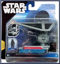 Tie Interceptor (Light Armor) from Star Wars - Micro Galaxy Squadron - Series 4 manufactured by Jazwares [Front]