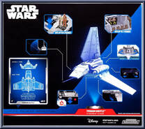 Tydirium Shuttle (Starship Class) from Star Wars - Micro Galaxy Squadron - Series 7 manufactured by Jazwares [Back]