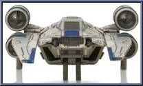 U-Wing (Starship Class) from Star Wars - Micro Galaxy Squadron - Series 5 manufactured by Jazwares [Loose]