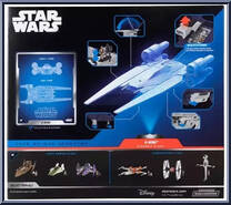 U-Wing (Starship Class) from Star Wars - Micro Galaxy Squadron - Series 5 manufactured by Jazwares [Back]