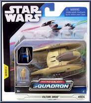 Vulture Droid (Light Armor) from Star Wars - Micro Galaxy Squadron - Series 4 manufactured by Jazwares [Front]