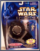 Generator Core Duel from Star Wars - Micro Machines - Action Fleet - Mini Scenes manufactured by Galoob [Front]