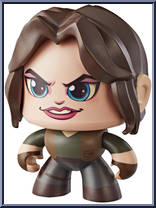 Jyn Erso from Star Wars - Mighty Muggs - 2017 Series manufactured by Hasbro [Loose]