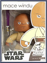Mace Windu from Star Wars - Mighty Muggs - Series 2 manufactured by Hasbro [Front]
