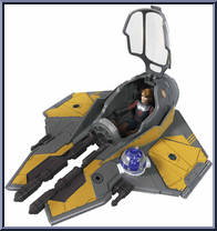 Jedi Starfighter (Anakin Skywalker) from Star Wars - Mission Fleet - Vehicles manufactured by Disney [Loose]
