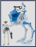 501st Legion AT-RT from Star Wars - Movie Heroes - Yoda Package - Vehicles manufactured by Hasbro [Loose]
