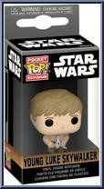 Young Luke Skywalker from Star Wars - Obi Wan Kenobi - Pop! Keychains manufactured by Funko [Front]