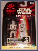 Battle Droid (with Sliced Battle Droid) Action Figure