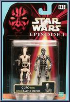 C-3PO (with Battle Droid) from Star Wars - Phantom Menace - Foreign Exclusive manufactured by Hasbro [Front]