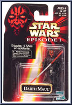 Darth Maul from Star Wars - Phantom Menace - Foreign Exclusive - 2" Scale manufactured by Hasbro [Front]