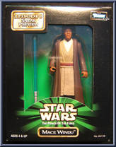 Mace Windu from Star Wars - Phantom Menace - Sneak Preview manufactured by Hasbro [Front]