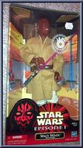 Mace Windu (No Cloak) from Star Wars - Phantom Menace - 12" Scale manufactured by Hasbro [Front]