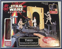 Theed Generator Complex (with Battle Droid) Action Figure