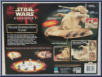 Trade Federation Tank from Star Wars - Phantom Menace - Vehicles manufactured by Hasbro [Back]