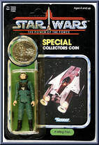 A-Wing Pilot from Star Wars - Power of the Force - Basic Series manufactured by Kenner [Front]