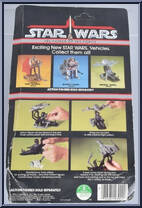 Imperial Sniper from Star Wars - Power of the Force - Vehicles manufactured by Kenner [Back]