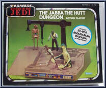 Jabba the Hutt Dungeon from Star Wars - Power of the Force - Playsets manufactured by Kenner [Front]