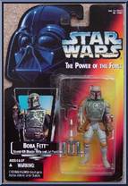 Boba Fett from Star Wars - Power of the Force II - Red Card manufactured by Kenner [Front]