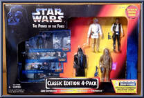 Classic Edition 4-Pack from Star Wars - Power of the Force II - Multi-Packs manufactured by Kenner [Front]