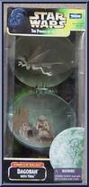 Dagobah (with Yoda) from Star Wars - Power of the Force II - Complete Galaxy manufactured by Kenner [Front]