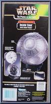 Death Star (with Darth Vader) from Star Wars - Power of the Force II - Complete Galaxy manufactured by Kenner [Back]