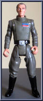 Grand Moff Tarkin from Star Wars - Power of the Force II - Hologram Green Card manufactured by Kenner [Loose]