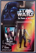 Han Solo from Star Wars - Power of the Force II - Red Card manufactured by Kenner [Front]