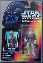 Han Solo (Hoth Gear) from Star Wars - Power of the Force II - Red Card manufactured by Kenner [Front]
