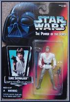 Luke Skywalker from Star Wars - Power of the Force II - Red Card manufactured by Kenner [Front]