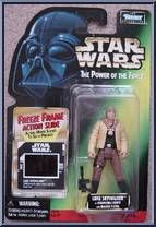 Luke Skywalker (Ceremonial Gear) from Star Wars - Power of the Force II - Freeze Frame manufactured by Kenner [Front]