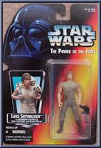 Luke Skywalker (Dagobah) from Star Wars - Power of the Force II - Red Card manufactured by Kenner [Front]