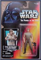 Luke Skywalker (Dagobah) from Star Wars - Power of the Force II - Red Card manufactured by Kenner [Front]