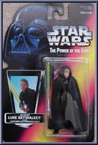 Luke Skywalker (Jedi Knight) from Star Wars - Power of the Force II - Red Card manufactured by Kenner [Front]