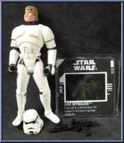 Luke Skywalker (Stormtrooper Disguise) from Star Wars - Power of the Force II - Freeze Frame manufactured by Kenner [Loose]