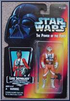 Luke Skywalker (X-Wing Pilot Gear) from Star Wars - Power of the Force II - Red Card manufactured by Kenner [Front]