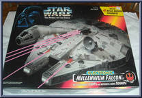 Millennium Falcon (Electronic) from Star Wars - Power of the Force II - Vehicles manufactured by Kenner [Front]