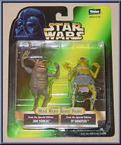 Sy Snootles / Joh Yowza from Star Wars - Power of the Force II - Max Rebo Band Pairs manufactured by Kenner [Front]