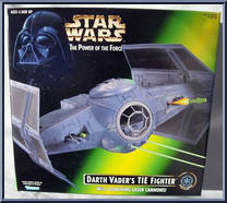 Tie Fighter (Darth Vader's) from Star Wars - Power of the Force II - Vehicles manufactured by Kenner [Front]