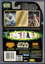 Yoda from Star Wars - Power of the Force II - Flashback Photos manufactured by Kenner [Back]