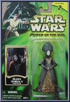 Queen Amidala (Royal Decoy) from Star Wars - Power of the Jedi - Phantom Menace manufactured by Kenner [Front]