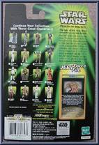 Tessek from Star Wars - Power of the Jedi - Return of the Jedi manufactured by Kenner [Back]