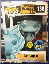 Ahsoka (Holographic) (Glows in the Dark) from Star Wars - Rebels - Pop! Vinyl Figures manufactured by Funko [Front]