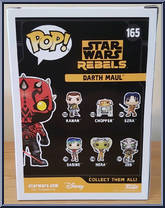 Darth Maul from Star Wars - Rebels - Pop! Vinyl Figures manufactured by Funko [Back]