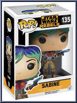 Sabine from Star Wars - Rebels - Pop! Vinyl Figures manufactured by Funko [Front]