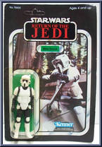 Biker Scout from Star Wars - Return of the Jedi - Basic Series manufactured by Kenner [Front]