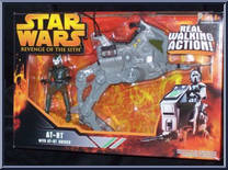 AT-RT (with AT-RT Driver) from Star Wars - Revenge of the Sith - Vehicles manufactured by Hasbro [Front]