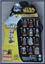 Clone Commander (Battle Gear) (Red) from Star Wars - Revenge of the Sith - Collection 1 manufactured by Hasbro [Back]